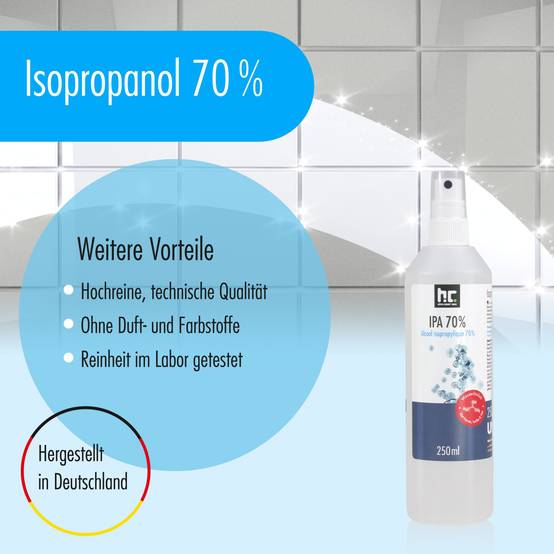 Alcool isopropylique 70% Höfer Chemie® en bidon de 5 L x 4 - Image 6