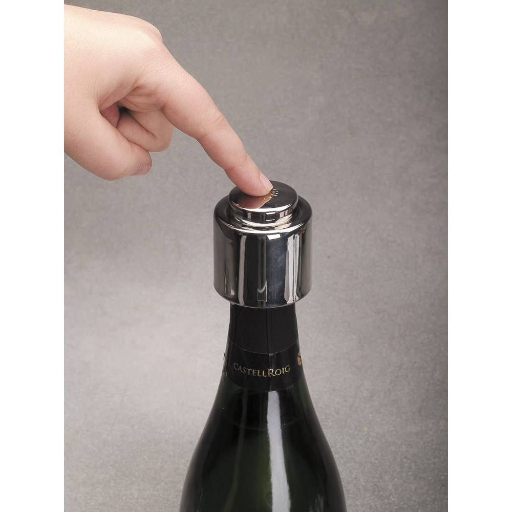 Bouchon à Champagne chromé - Image 3