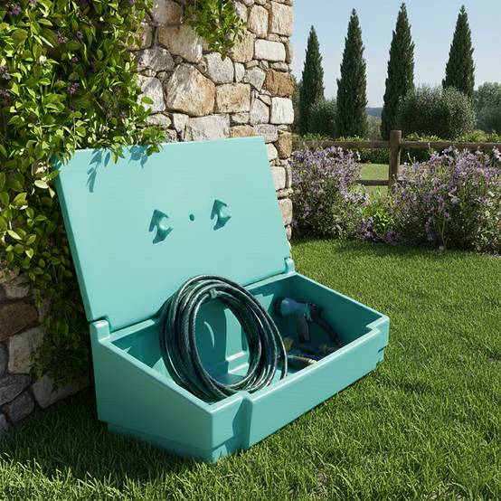 Coffre de jardin 50l-plast'up rotomoulage - Imagen 3