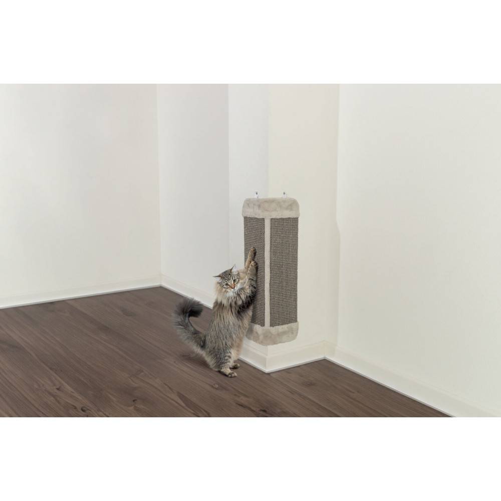 Trixie - Griffoir d'angle pour chat  32 x 60 cm Gris - Imagen 3