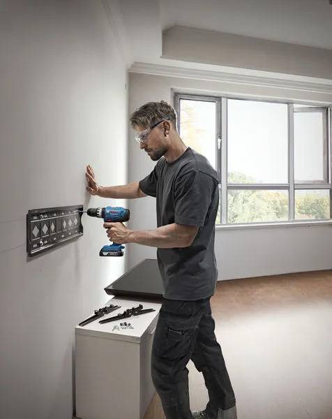 Perceuses-visseuses à percussion sans-fil PRO GSB 18V-25 - BOSCH - avec 2 batteries 2Ah - chargeur - L-Boxx - 06019K9302 - Image 2
