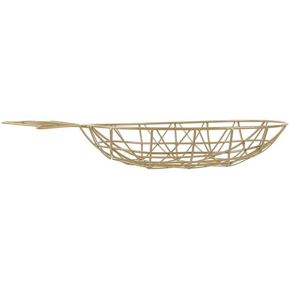 The Home Deco Factory - Corbeille filaire ananas doré (Lot de 2) The Home Deco Factory - Imagen 2