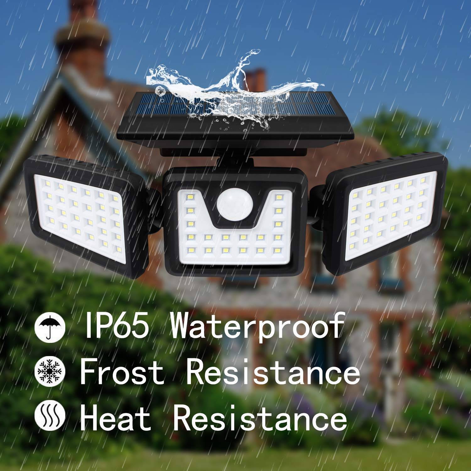 Lumisky - 4 Projecteurs solaires sensor FALCON 800LM - Imagen 5
