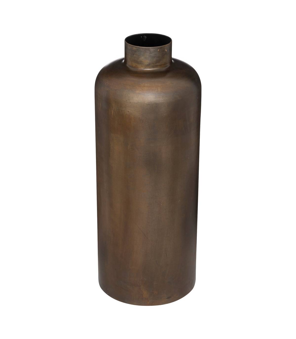 Grand Vase en Métal Doré patiné style Antique  H 60 cm - Image 1