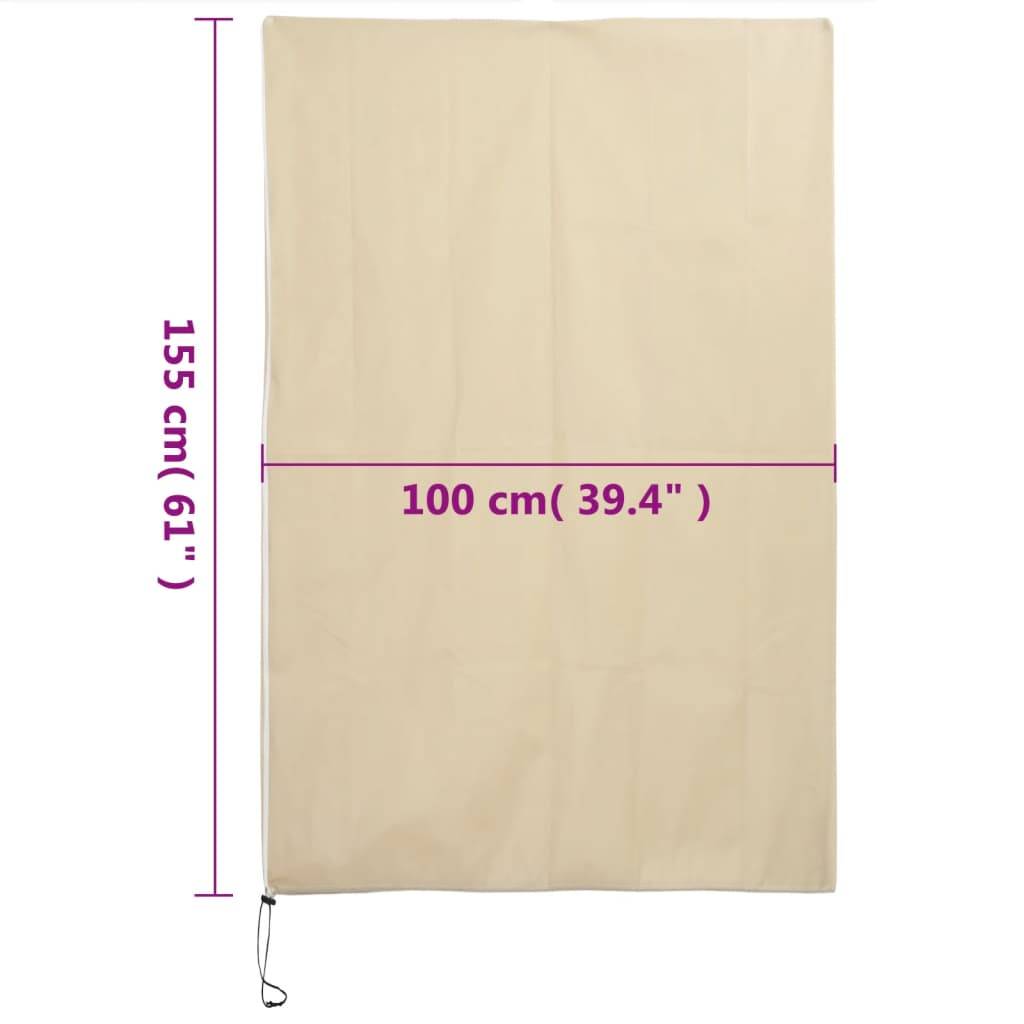 Vidaxl - Housses de protection pour plantes avec fermeture éclair 4 pcs vidaXL 3203528 - Image 3