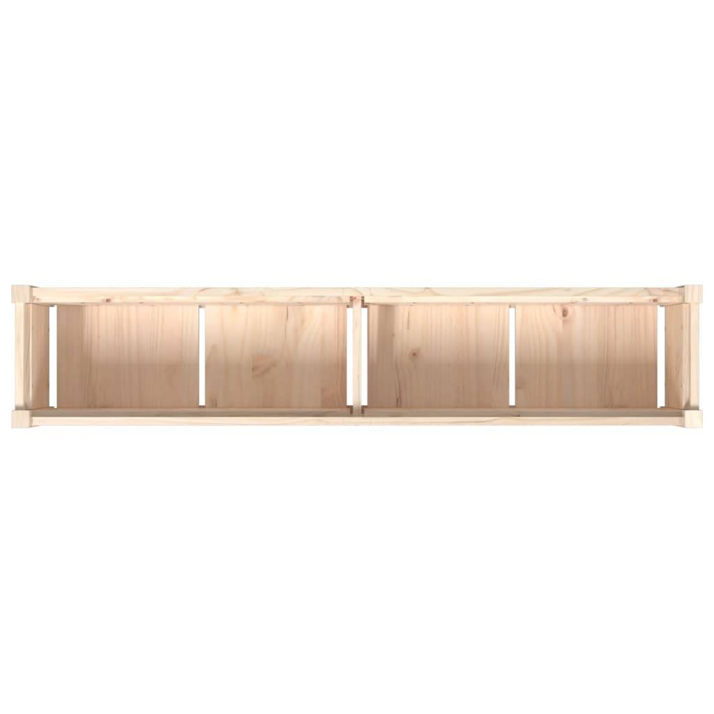Maison Chic - Jardinière - Bac à Fleurs - Pot De Fleurs 150x31x31 cm bois de pin massif - Imagen 8
