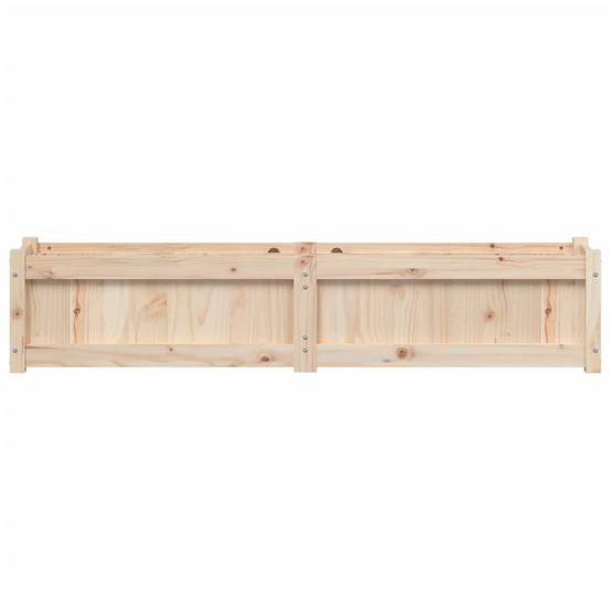 Maison Chic - Jardinière - Bac à Fleurs - Pot De Fleurs 150x31x31 cm bois de pin massif - Imagen 5