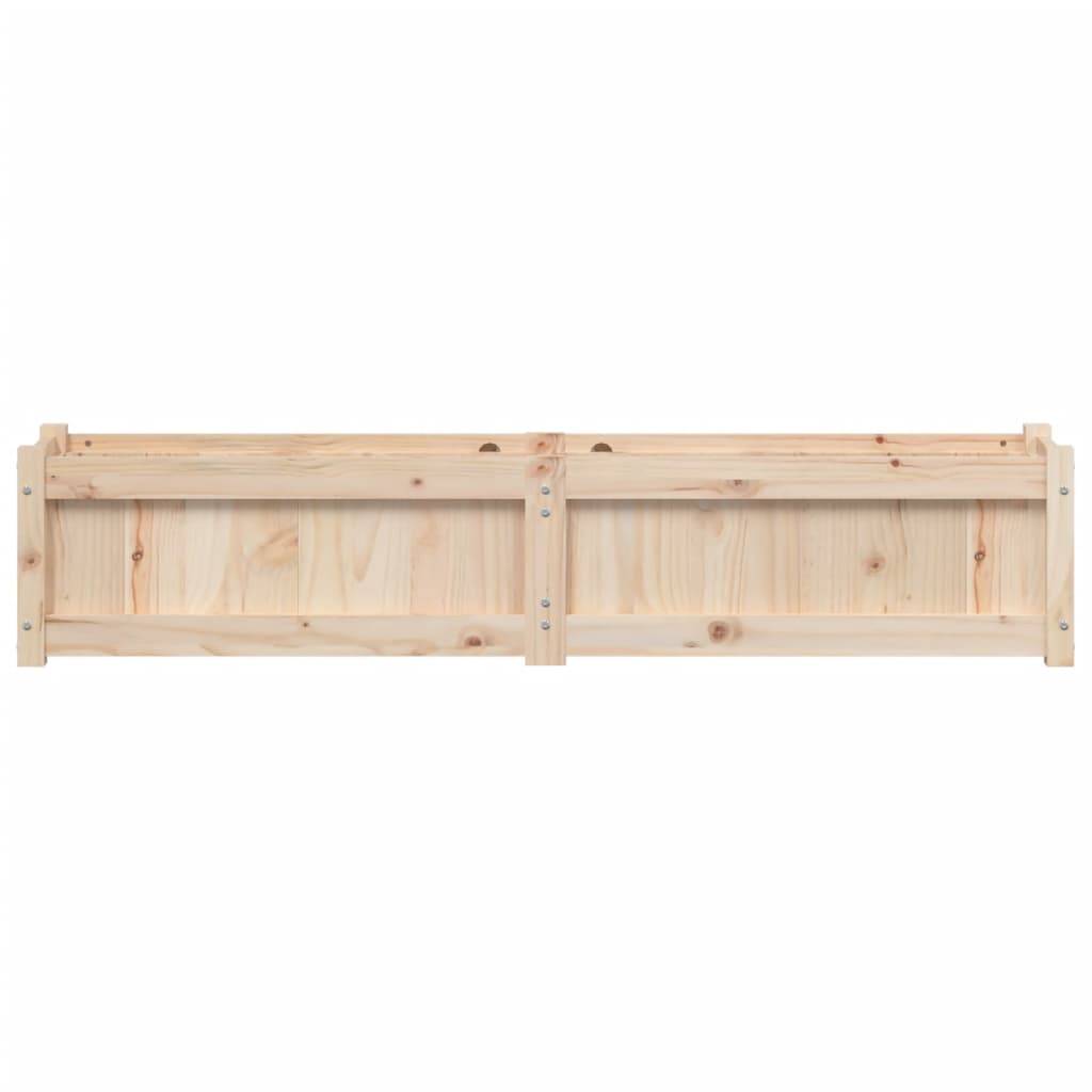 Maison Chic - Jardinière - Bac à Fleurs - Pot De Fleurs 150x31x31 cm bois de pin massif - Imagen 5