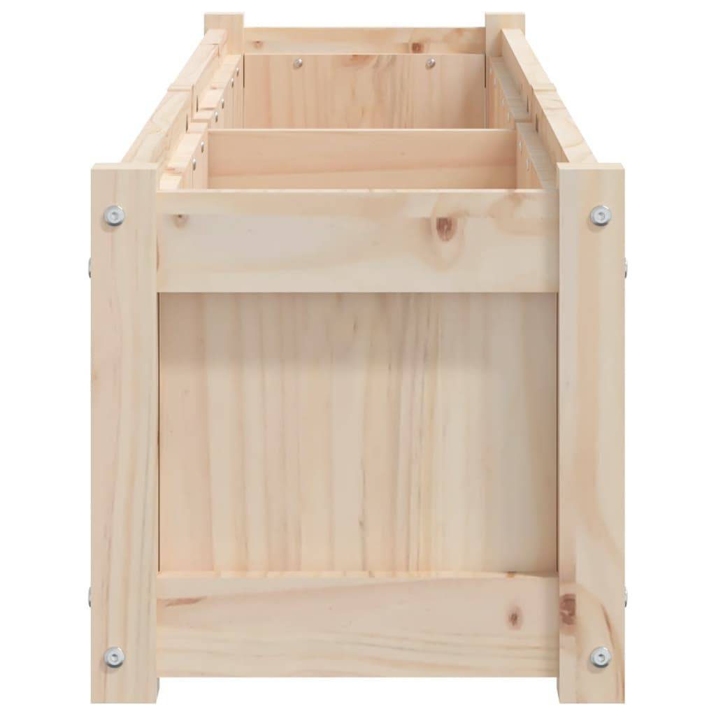 Maison Chic - Jardinière - Bac à Fleurs - Pot De Fleurs 150x31x31 cm bois de pin massif - Imagen 6