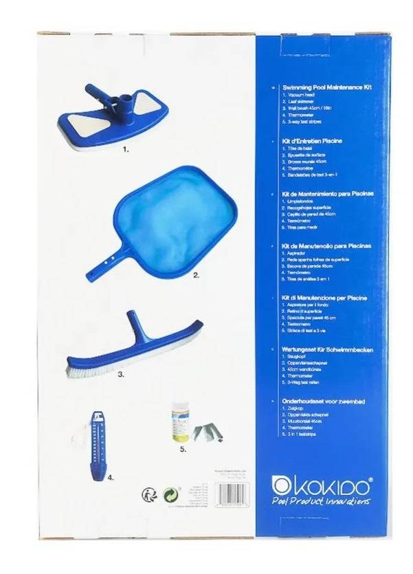Kit complet d'entretien piscine C/06 - KOKIDO - KOK-400-8637 - Image 2