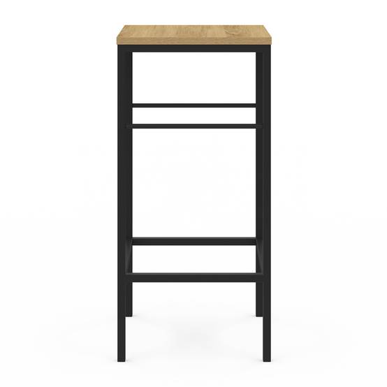 Lot de 2 tabourets de bar DETROIT design industriel - Image 4