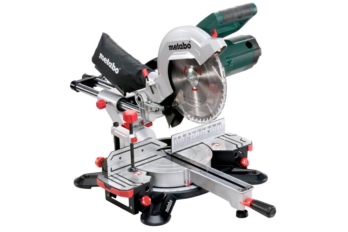 Metabo - Scie à onglets 1450 W KGS 254 M - METABO - 602540000 - Image 1