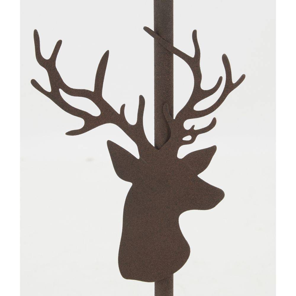 Aubry Gaspard - Lampe en métal décor tête de cerf - Imagen 4