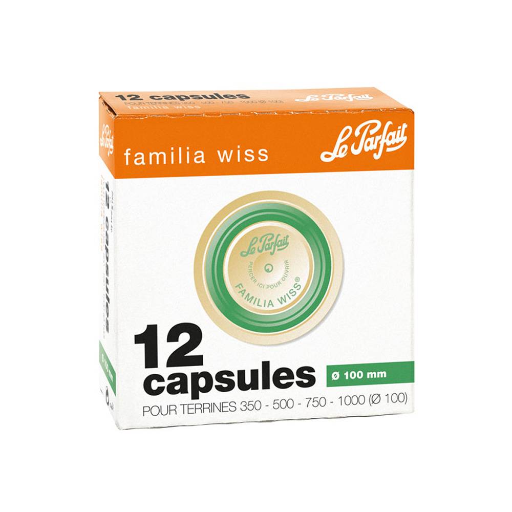 Le Parfait - Boîte de 12 capsules Famillia Wiss 10 cm - Imagen 2