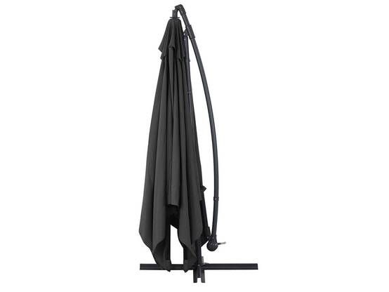 Parasol Jardin Déporté Alu "ilios 3" - Carré - 3 X3 M - Noir -habitat Et Jardin - Image 2
