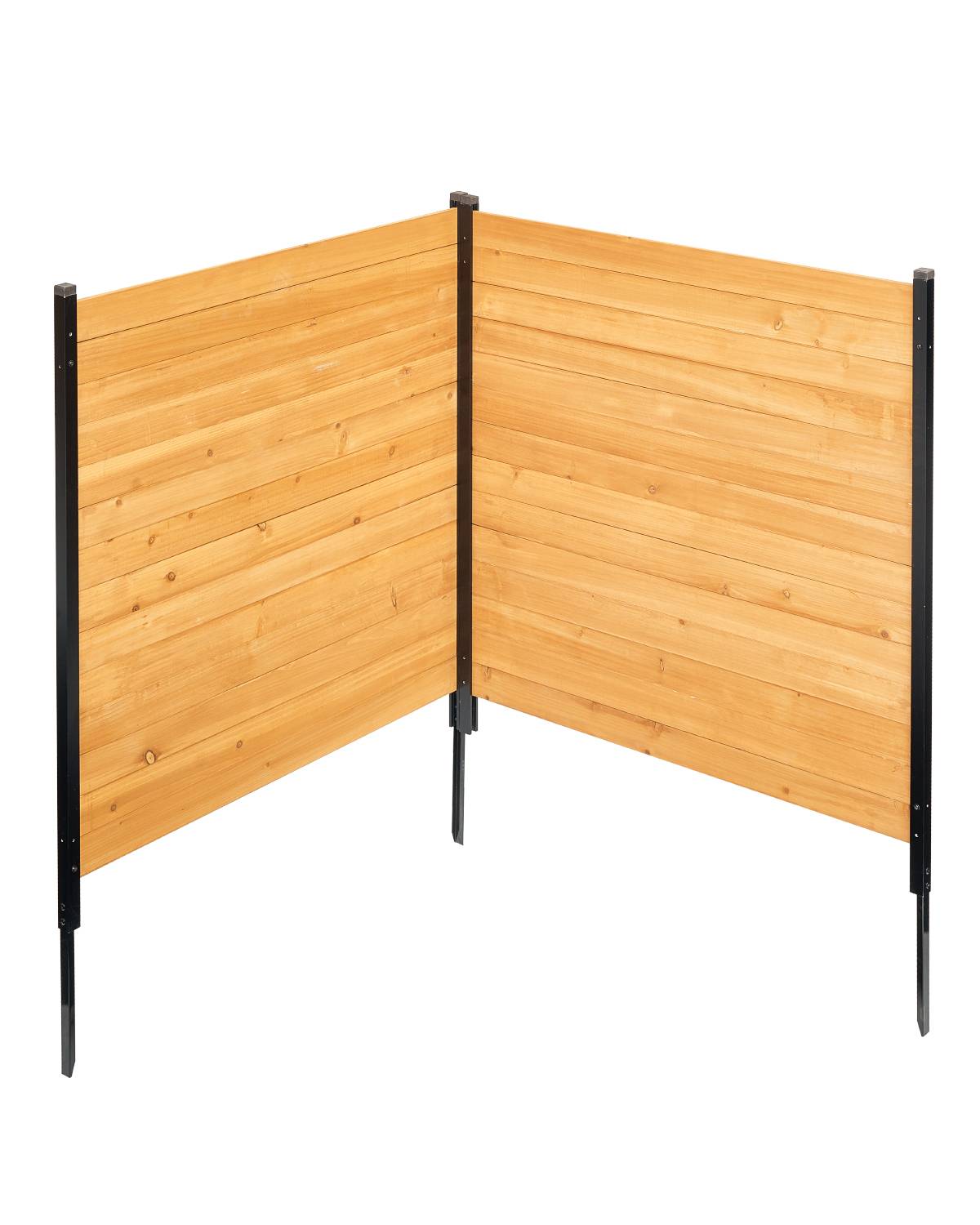 Vevor - VEVOR Clôture de confidentialité bois 2 panneaux 1100 x 982 mm pour climatiseur