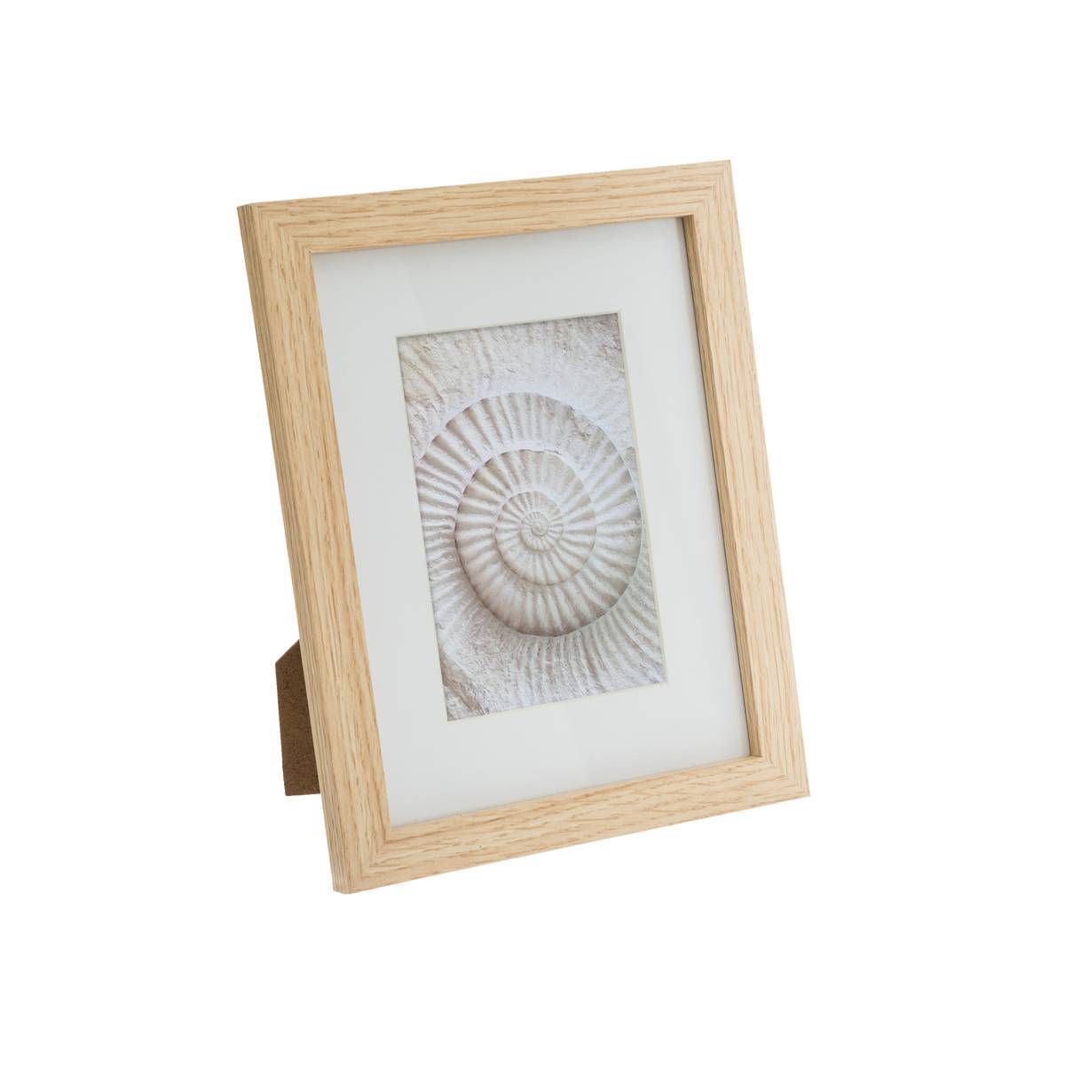 Atmosphera - Set de 5 cadres "Ethnique" bois naturel - Atmosphera Créateur d'intérieur - Image 4