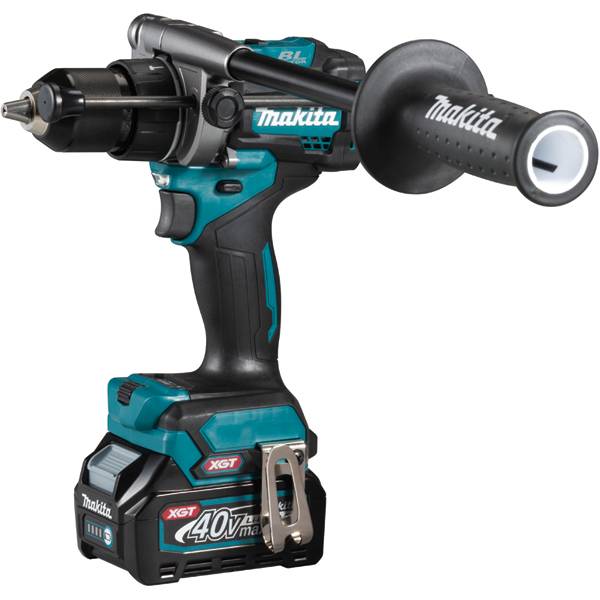 Makita - Perceuse visseuse à percussion 40 V max XGT - MAKITA - avec 2 batteries 2.5Ah - chargeur - MAKPAC - HP001GD201 - Image 4
