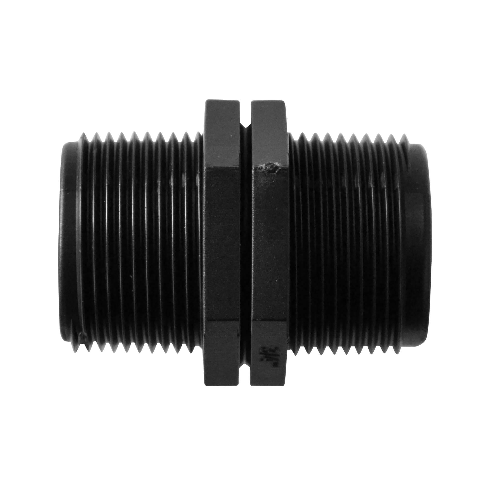 Jardibric - Jardibric - Raccord Mamelon 26x34 Mâle PN6 - Mamelon Égal Polypropylène Fileté pour Réseau Eau et Irrigation