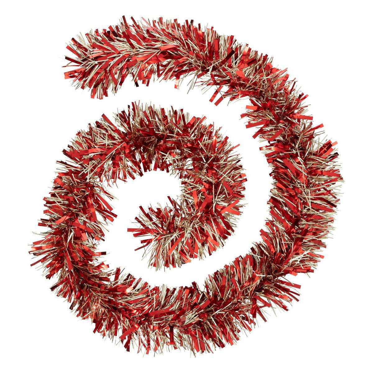 Atmosphera - Guirlande de Noël boa 150x8x2m rouge et or - Atmosphera Créateur d'intérieur - Image 1