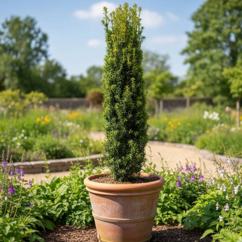 If fastigié doré, Taxus - Pot de 2L - 40/60 cm - Imagen 4