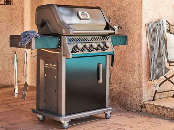 Napoleon - Barbecue à gaz Rogue 425 RB 3 brûleurs + 1 réchaud latéral + 1 brûleur rôtissoire + Housse de protection - Napoléon - Image 7