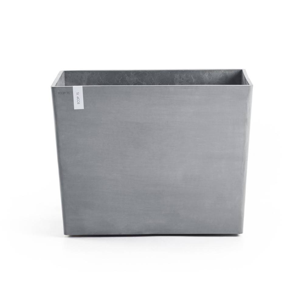 Ecopots - Jardinière sur roues Paris 85 Bleu Gris - 85 x 40 x H. 65 cm - 152 L ECOPOTS - Imagen 2