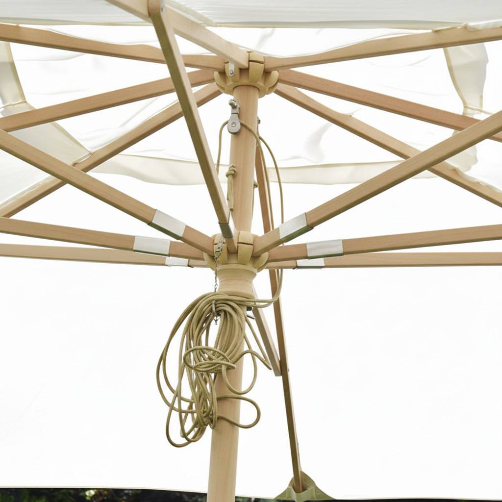 Parasol droit écru 4x3 m Pegasia - Gecko Jardin - Imagen 3