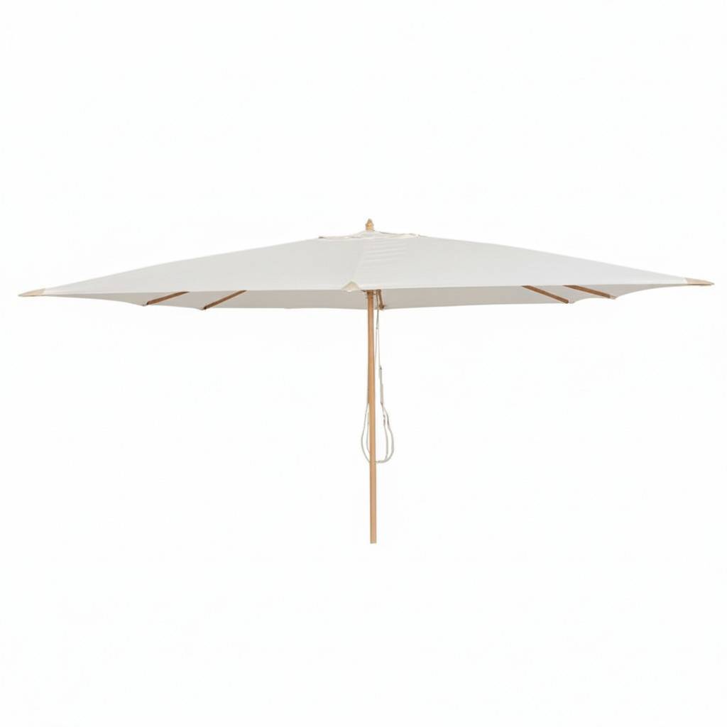 Parasol droit écru 4x3 m Pegasia - Gecko Jardin - Imagen 2