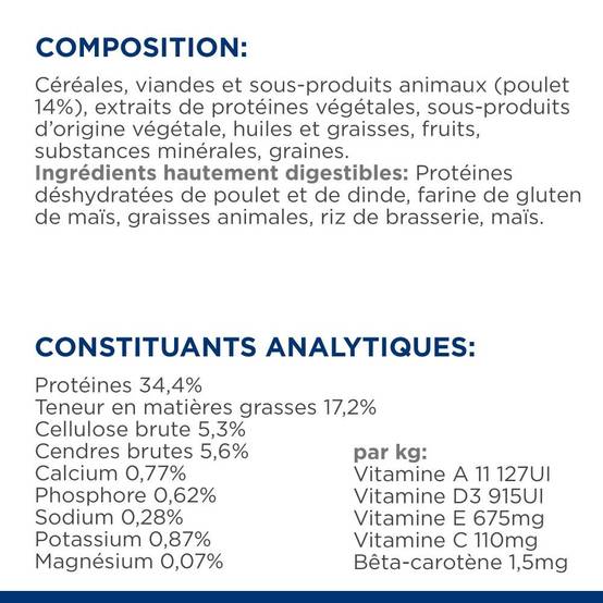 CROQUETTES CHAT ADULT PRESCRIPTION DIETS GASTROINTESTINAL BIOME - HILL'S 1,5 kg - Image 8