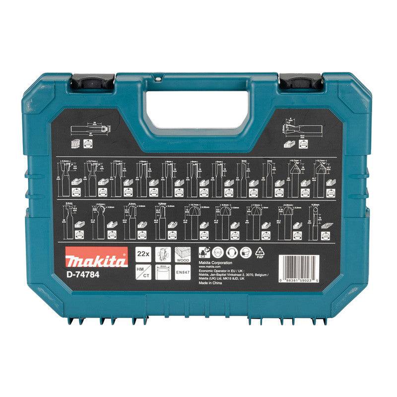 Makita - Coffret de 22 fraises à rainurer MAKITA D-74784 Makita - Imagen 4