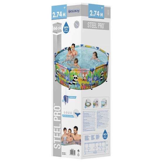 Piscine - piscine hors sol Steel Pro MAX 274x66 cm PC105 - Image 3