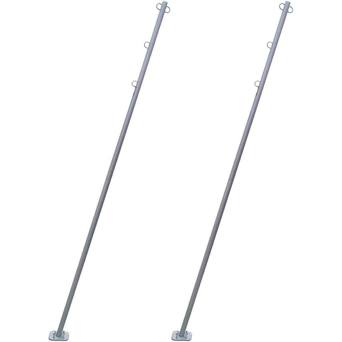Ideanature - Mat incliné pour voile d'ombrage (Lot de 2) - Imagen 1