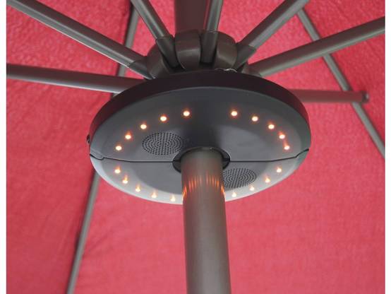 Eclairage De Jardin "umbrella" Pour Parasol - Enceinte Arceau -habitat Et Jardin - Image 1