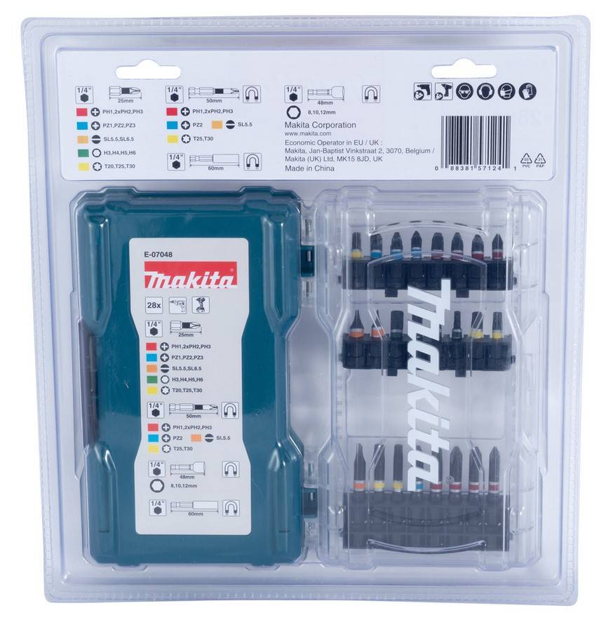 Makita - Coffret vissage 28 pièces MAKITA - E-07048 - Imagen 4