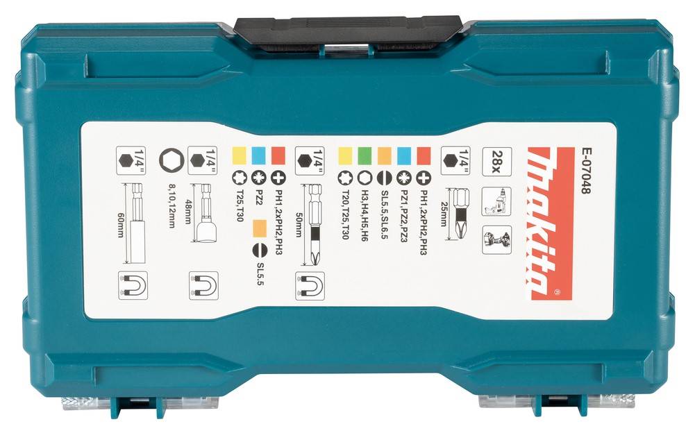 Makita - Coffret vissage 28 pièces MAKITA - E-07048 - Imagen 6