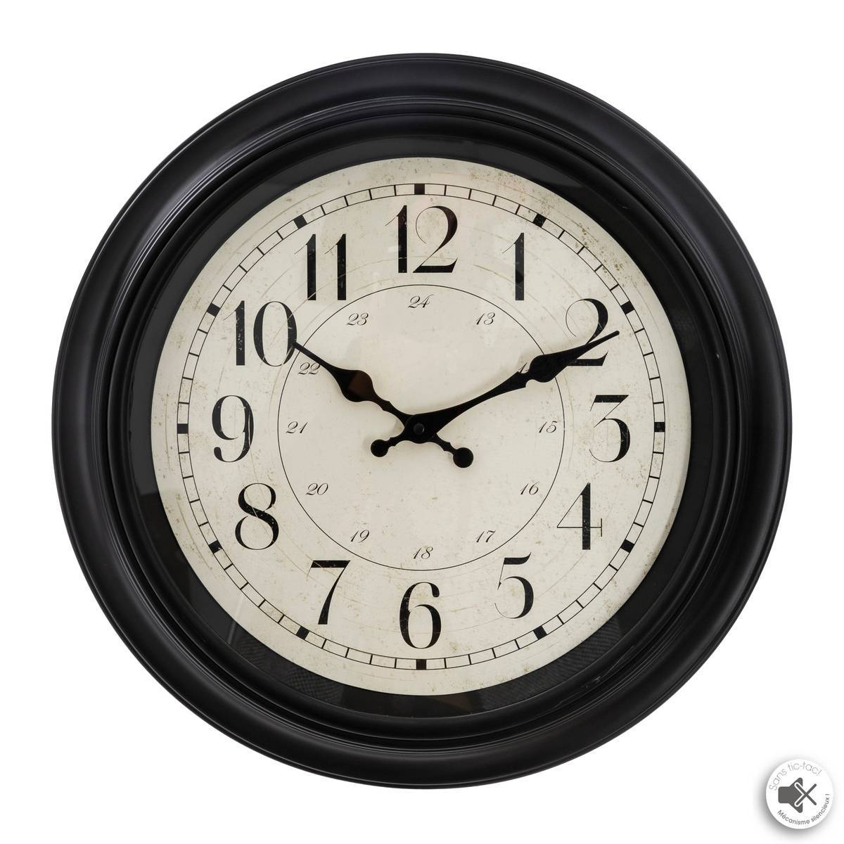 Atmosphera - Horloge "Ilan" à moulures D40cm - Atmosphera Créateur d'intérieur - Imagen 2