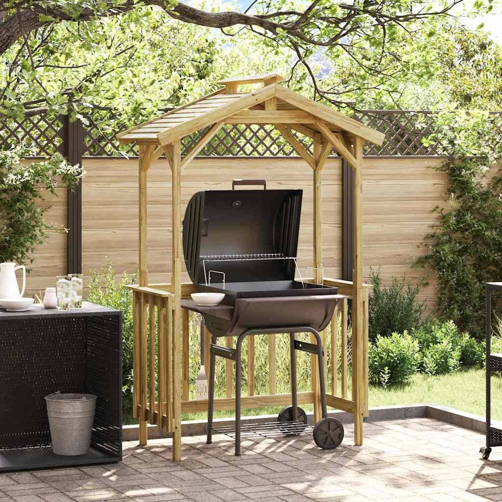 Vidaxl - Abri pour barbecue 133,5 x 63 x 200 cm Pinède imprégnée vidaXL 42013037