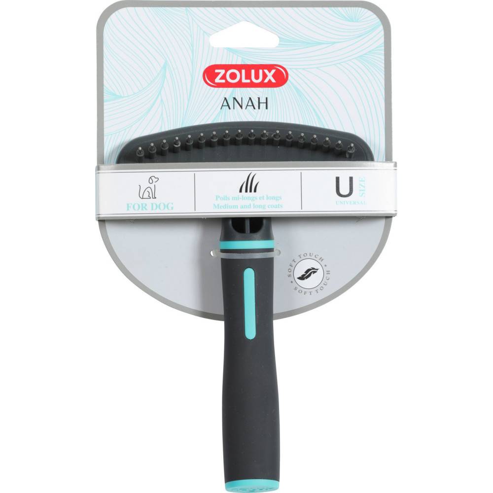 Zolux - Etrille retractable 18 dents pour chiens. - Imagen 3