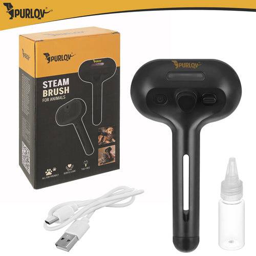 Brosse vapeur Purlov pour animaux de compagnie - Image 4