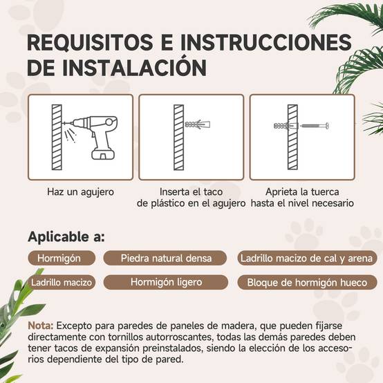 Set Étagères Murales pour Chat Design Ludique avec Griffoir Sisal et Plateformes Gris Clair - ComfortXL Outdoor Living - Image 9