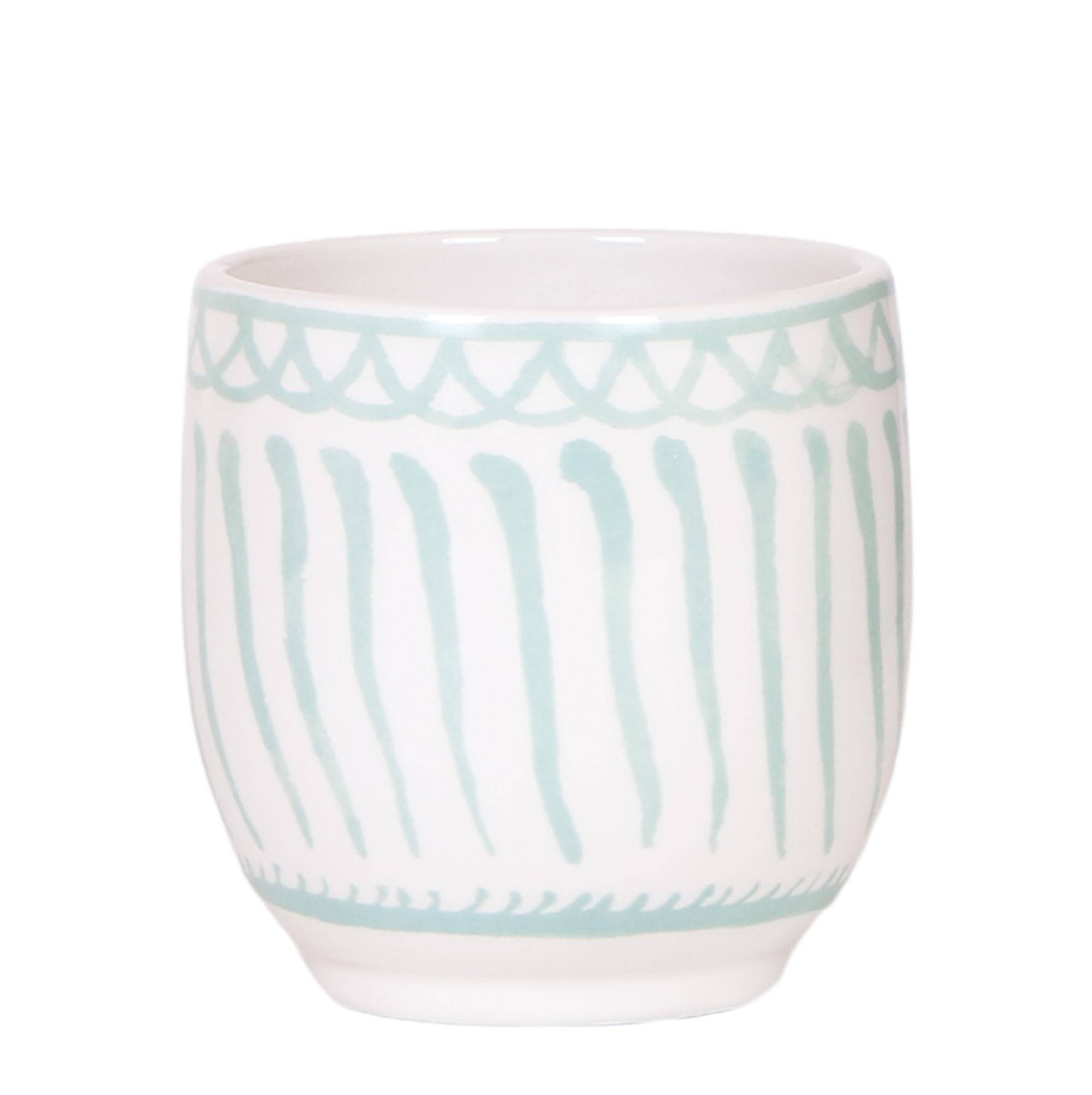 Pot décoratif Granada - Turquoise- La Green Touch - Imagen 1