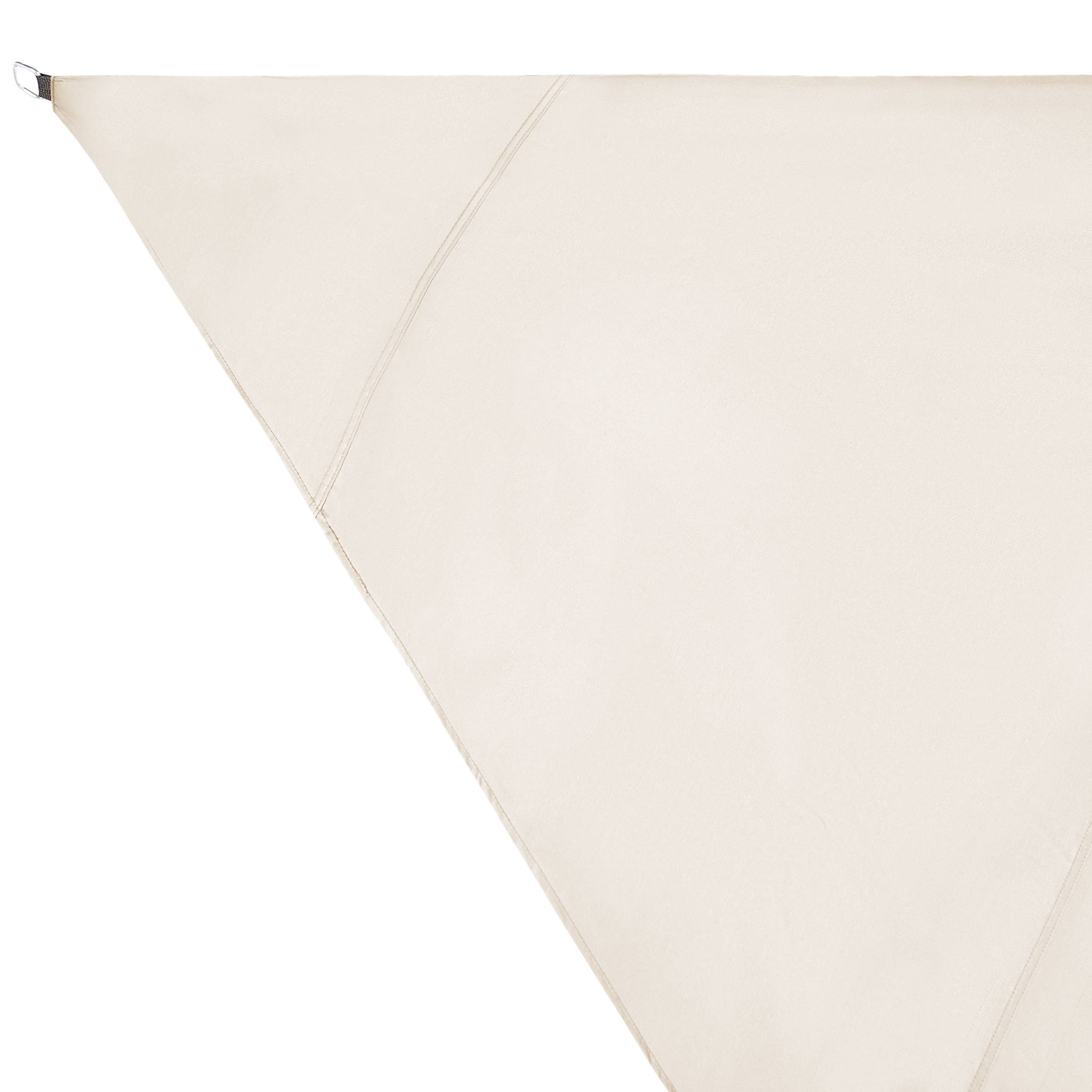 Beliani - Voile d'ombrage Tissu Blanc cassé LUKKA - Beliani - Imagen 4