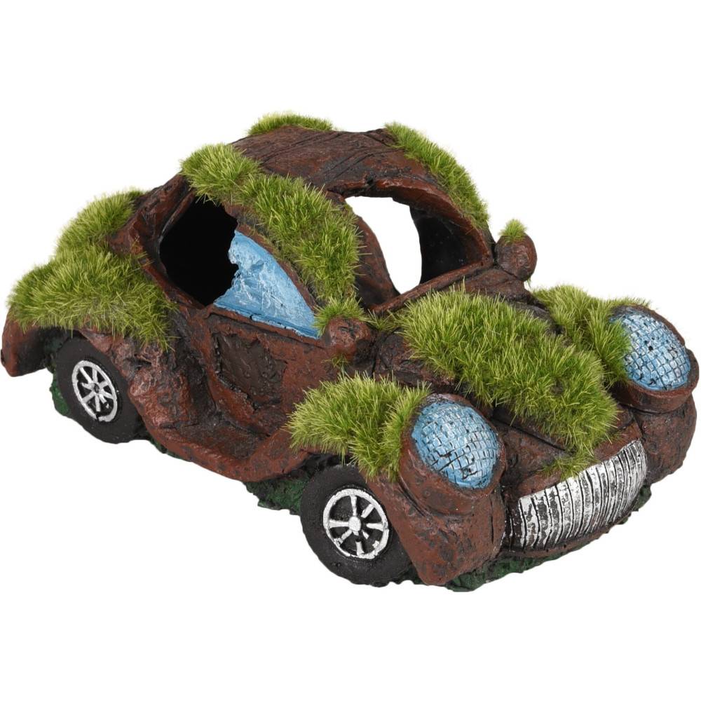 Décoration Kozma Beetle voiture taille 15 x 8 x 7 cm aquarium - Image 1