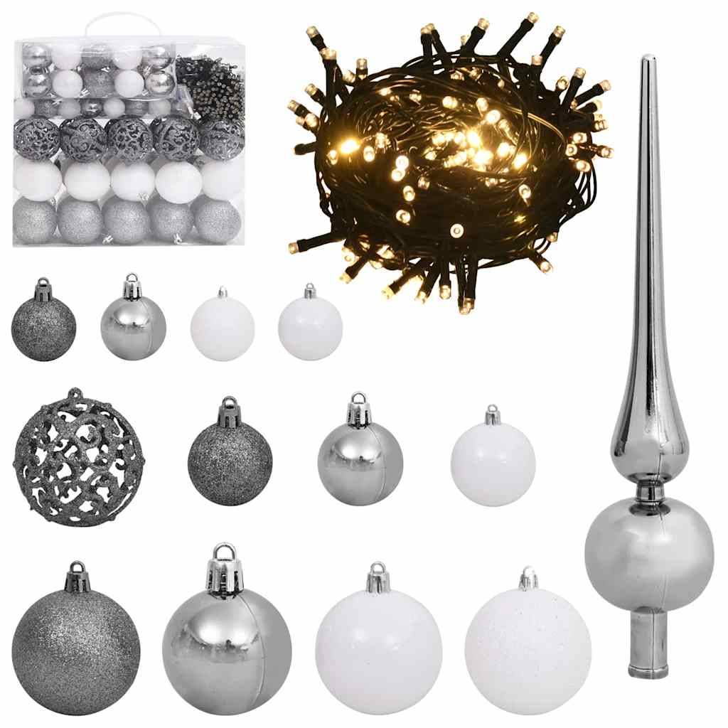 Vidaxl - Sapin de Noël artificiel avec 300 LED Vert 180 cm PE et PVC vidaXL 3397548 - Image 7