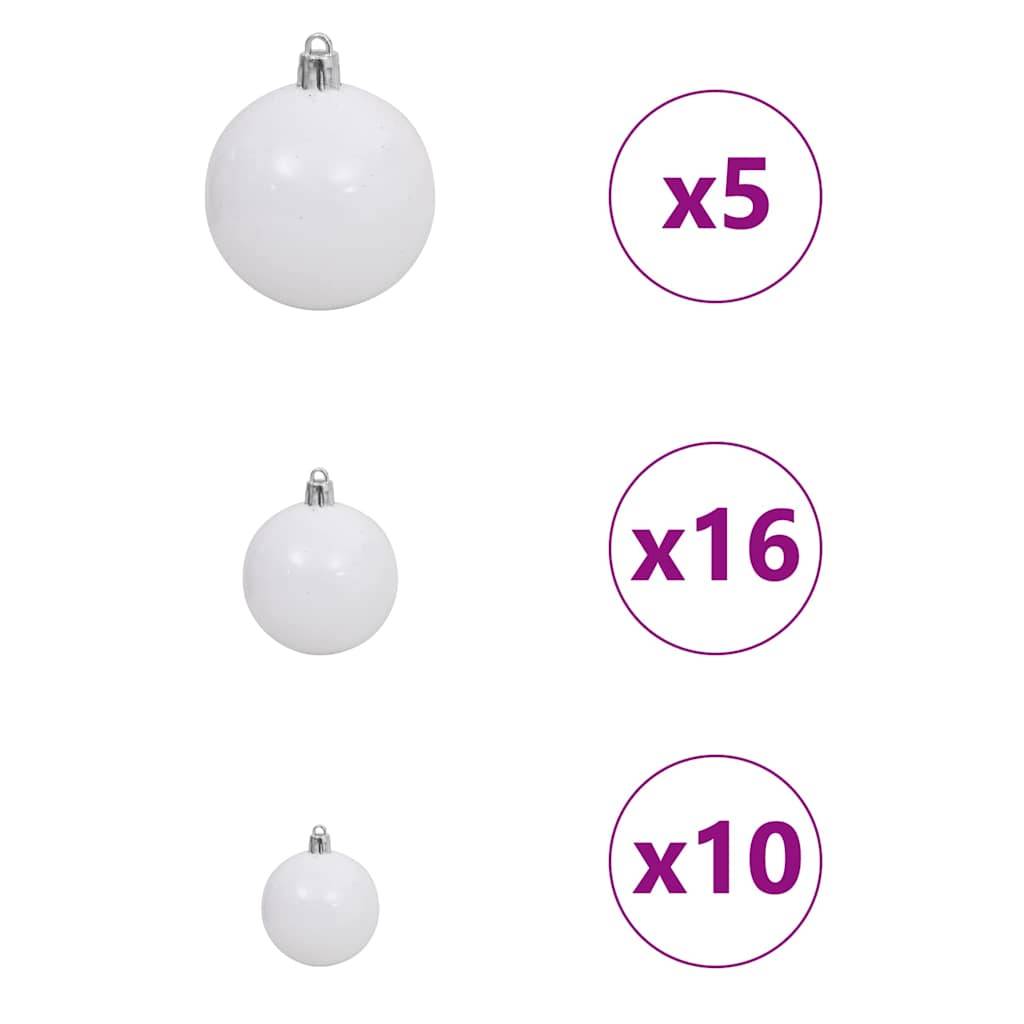 Vidaxl - Sapin de Noël artificiel avec 300 LED Vert 180 cm PE et PVC vidaXL 3397548 - Image 10