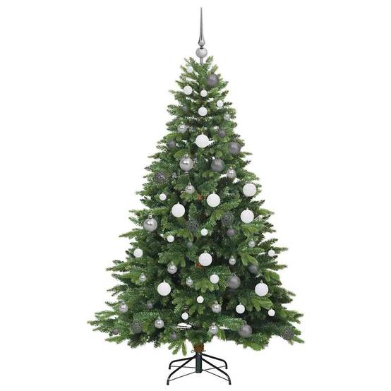 Vidaxl - Sapin de Noël artificiel avec 300 LED Vert 180 cm PE et PVC vidaXL 3397548 - Image 5