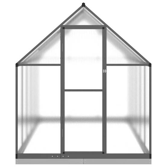 PANGIVO - Serre aluminium et polycarbonate anthracite 334 x 169 x 202 cm - PANGIVO - Image 3