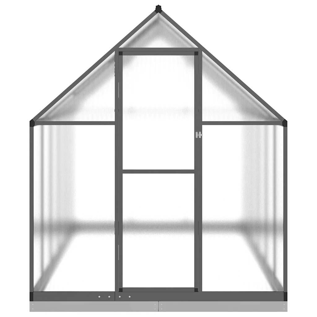 PANGIVO - Serre aluminium et polycarbonate anthracite 334 x 169 x 202 cm - PANGIVO - Image 3
