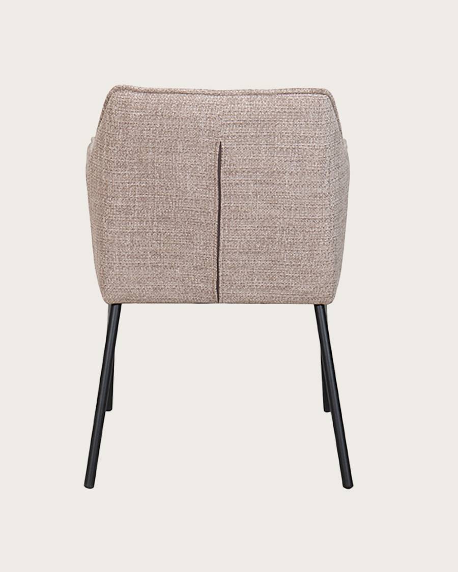 Chacha - Chaise en tissu et pieds métal - UNIQKA - Imagen 4